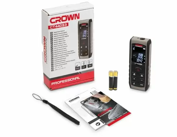 Лазерный дальномер Crown CT44033 – №1