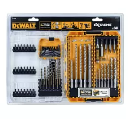 Фото товара «Набор бит, сверл и буров SDS-plus Dewalt Extreme (68 шт)»