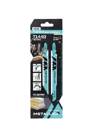 Фото товара «Пилка для лобзика Metallica Optima T144D HCS 100/75 мм по дереву (2 шт)»