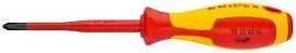 Фото товара «Отвертка крестовая Knipex VDE PZ1 х 80 мм диэлектрическая »