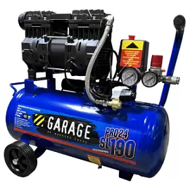 Фото товара «Компрессор Garage PRO 24.SL190/1.3 безмасляный»