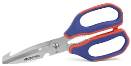 Фото товара «Ножницы кухонные многофункциональные WORKPRO 250 мм (WP214006)»