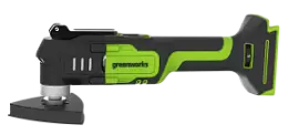 Фото товара «Аккумуляторный многофункциональный инструмент (реноватор) Greenworks G24MT 24В (без акк и з/у)»