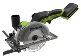 Фото товара «Аккумуляторная циркулярная пила Greenworks G24MCS 24В без акк и з/у»