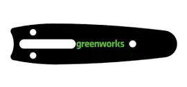 Фото товара «Шина для цепной пилы Greenworks 4"/ 1/4"/ 1,1 мм, 26 зв.»