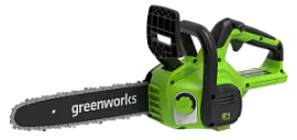 Фото товара «Аккумуляторная цепная пила Greenworks G24CS25 (без акк и з/у)»