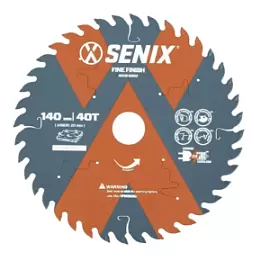 Фото товара «Диск пильный Senix 140 мм х 20 мм 40Т по дереву»