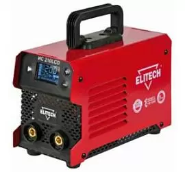Фото товара «Сварочный аппарат Elitech ИС 210LCD инверторный»