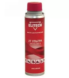 Фото товара «Масло для 2-х тактного двигателя Elitech 0,2 л»