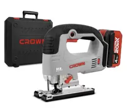 Фото товара «Аккумуляторный лобзик Crown CT25003HX-4 BMC (2х4,0 Ач)»