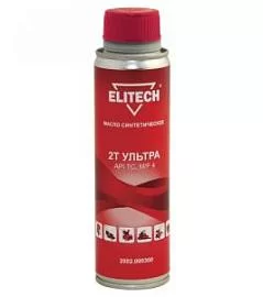 Фото товара «Масло для 2-х тактного двигателя Elitech 0,2 л»